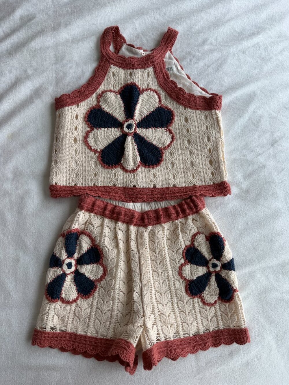 NWOT Zara Kids x Sea New York Crochet Tank Top - Picture 7 of 7